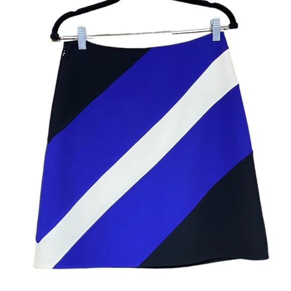 Michael Kors Collection Italian Virgin Wool A Line Mini Skirt Size 6 - Picture 5 of 10